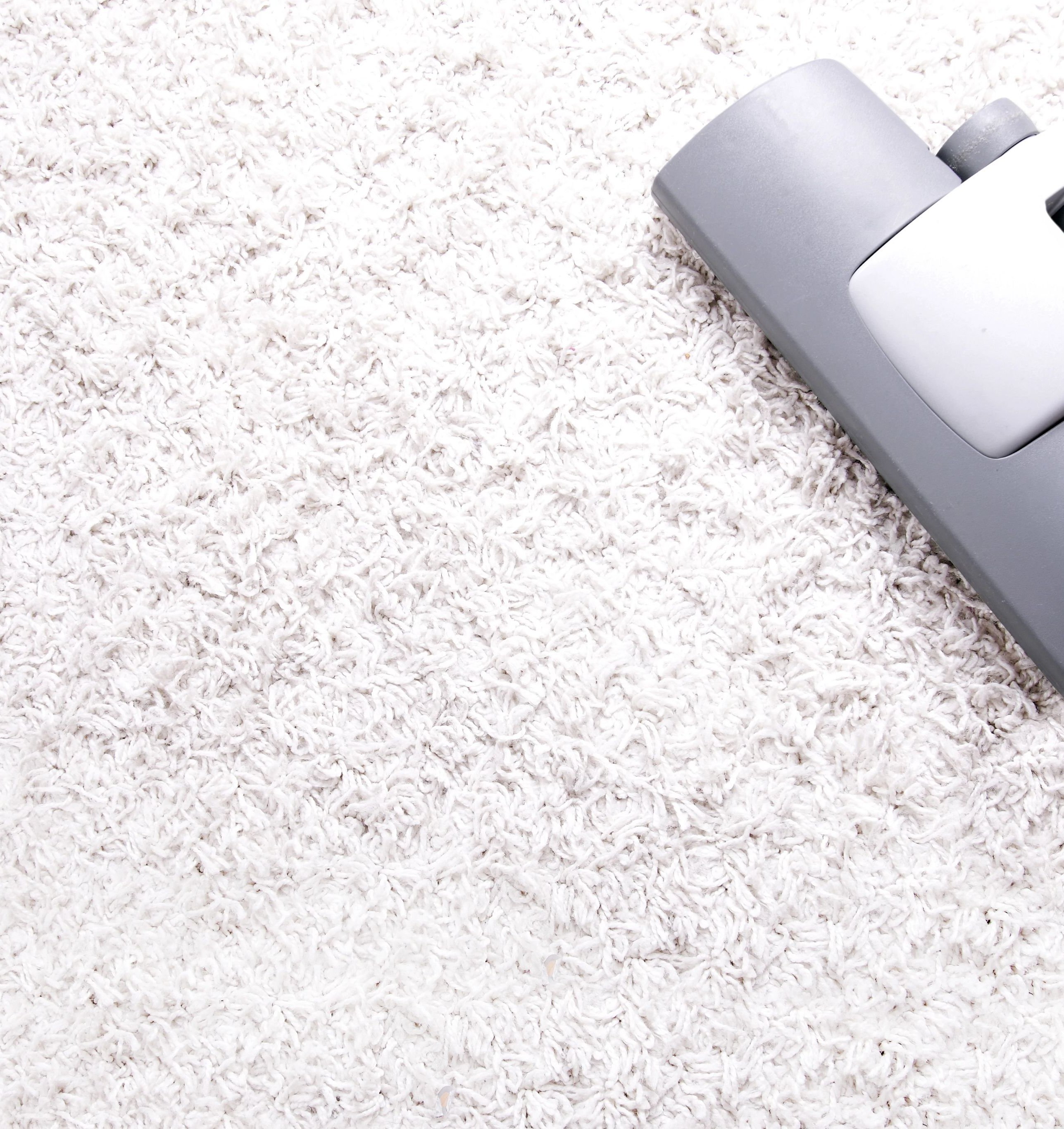 Vacuum white carpet from Dishman Flooring on Houma, LA area