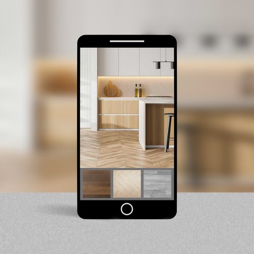 Room visualizer app from Dishman Flooring on Houma, LA area